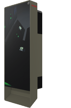 Wall Box BE-T Custom con cavo Scame