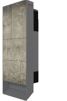 Wall box BE-T Textile Scame