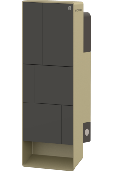 Wall box serie BE-T con presa integrata Tipo 2 trifase 32A